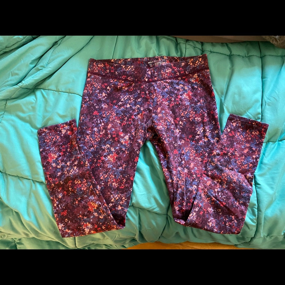 Floral print Aerie leggings